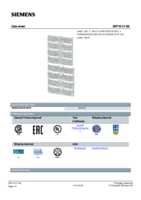 Datasheet for Siemens 3RP19010B, EAN: 4011209321687