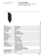 Datasheet for Schneider Electric ATV320U02M2B, EAN: 3606480966316