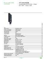 Datasheet for Schneider Electric ATV320U06M2B, EAN: 3606480966330