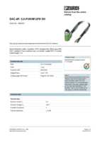 Datasheet for Phoenix Contact 1682922, EAN: 4017918169206 Datasheet for Phoenix Contact 1682922, EAN: 4017918169206