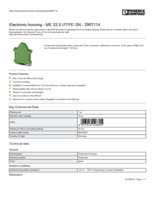 Datasheet for Phoenix Contact 2907114, EAN: 4017918126605