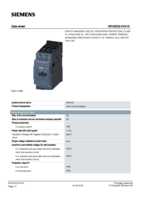 Datasheet for Siemens 3RV20324VA15, EAN: 4047621001425