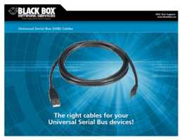 Datasheet for BlackBox USB05-0003, EAN: 00822088078180