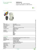 Datasheet for Schneider Electric XB5RMA04, EAN: 3606480334474