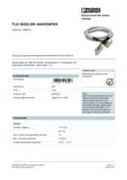 Datasheet for Phoenix Contact 2289133, EAN: 4017918057527