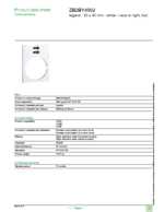 Datasheet for Schneider Electric ZB2BY4902, EAN: 3389110645545