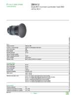 Datasheet for Schneider Electric ZB5AC2, EAN: 3389110904864