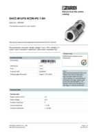 Datasheet for Phoenix Contact 1694305, EAN: 4017918181307