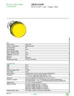 Datasheet for Schneider Electric XB7EV05MP, EAN: 3389110839777