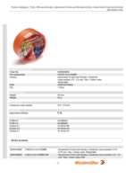 Datasheet for Weidmüller 9025900000, EAN: 4008190109202