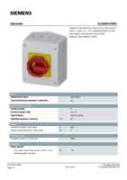 Datasheet for Siemens 3LD22653VB53, EAN: 4011209492912