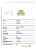 Datasheet for Weidmüller 8184040000, EAN: 4008190121938