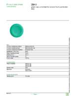 Datasheet for Schneider Electric ZBA3, EAN: 3389110090642