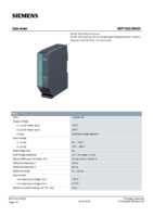 Datasheet for Siemens 6EP13322BA20, EAN: 4025515153474