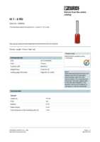 Datasheet for Phoenix Contact 3200030, EAN: 4017918093686