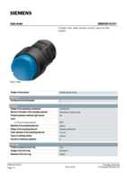 Datasheet for Siemens 3SB20000LC01, EAN: 4011209027602