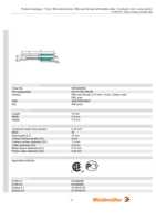 Datasheet for Weidmüller 9004300000, EAN: 4008190154837