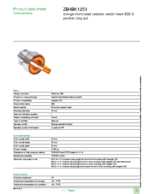 Datasheet for Schneider Electric ZB4BK1253, EAN: 3389110890457