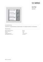 Datasheet for Siedle 200035524-00, EAN: 4015739355242