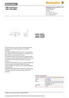Datasheet for Weidmüller 1213300000, EAN: 4008190871147