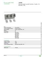 Datasheet for Schneider Electric 33598, EAN: 3303430335986 Datasheet for Schneider Electric 33598, EAN: 3303430335986
