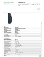 Datasheet for Schneider Electric RM17TG20, EAN: 3389119405072
