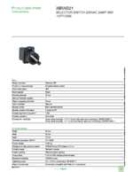 Datasheet for Schneider Electric XB5AD21, EAN: 3389110903447
