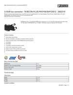 Datasheet for Phoenix Contact 2902319, EAN: 4046356654999