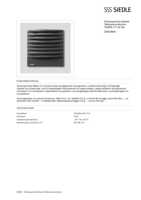 Datasheet for Siedle 200038825-00, EAN: 4015739388257