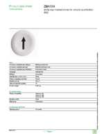 Datasheet for Schneider Electric ZBA334, EAN: 3389110091236