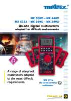 Datasheet for Chauvin Arnoux MX0020HD