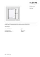 Datasheet for Siedle 200035728-00, EAN: 4015739357284