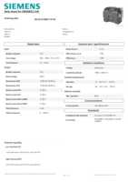 Datasheet for Siemens 6SL32105BE315CV0, EAN: 6940408102804