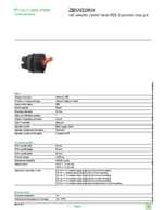 Datasheet for Schneider Electric ZB5AD2804, EAN: 3389110905038