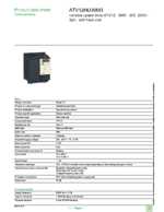 Datasheet for Schneider Electric ATV12HU30M3, EAN: 3606480071195