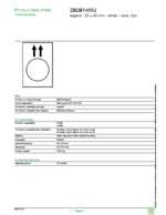 Datasheet for Schneider Electric ZB2BY4952, EAN: 3389110615197