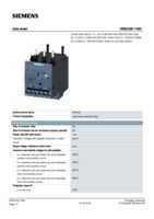 Datasheet for Siemens 3RB30261VB0, EAN: 4011209749153