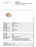 Datasheet for Schneider Electric ZB4BW553, EAN: 3389110892819
