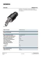 Datasheet for Siemens 3SB20004LA01, EAN: 4011209027817