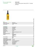 Datasheet for Schneider Electric XACA03, EAN: 3389110426793