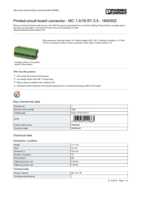 Datasheet for Phoenix Contact 1840502, EAN: 4017918111663
