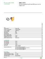 Datasheet for Schneider Electric ZB5CV053, EAN: 3389110934755