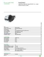 Datasheet for Schneider Electric KAXZ1M12, EAN: 3389110980752