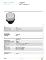 Datasheet for Schneider Electric ZA2BV01, EAN: 3389110647402