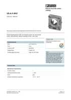 Datasheet for Phoenix Contact 1653744, EAN: 4017918970123 Datasheet for Phoenix Contact 1653744, EAN: 4017918970123