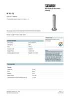 Datasheet for Phoenix Contact 3200425, EAN: 4017918094072