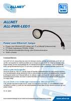 Datasheet for Allnet ALL-PWR-LED1, EAN: 4038816080233