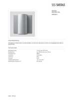 Datasheet for Siedle 200036617-00, EAN: 4015739366170 Datasheet for Siedle 200036617-00, EAN: 4015739366170