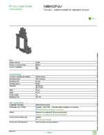 Datasheet for Schneider Electric KBB40ZFGU, EAN: 3606480001925