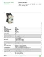 Datasheet for Schneider Electric LC1SK0600B7, EAN: 3389110563849 Datasheet for Schneider Electric LC1SK0600B7, EAN: 3389110563849